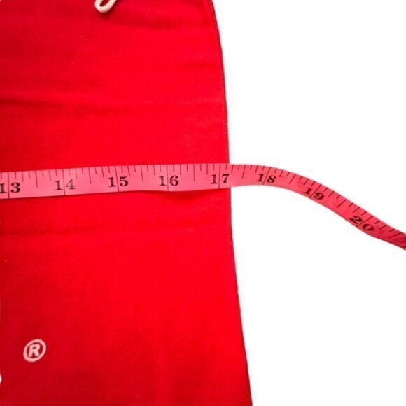 Braccialini Firenze Purse Dust Bag Red‎ White 17x14.5" Designer Storage Travel - Picture 3 of 5